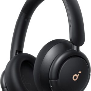 Soundcore Q30 by Anker, Hybrid Active Noise Cancelling Headphones, Multiple Modes, Hi-Res Audio, Custom EQ via App, 50H Playtime, Comfortable Fit, Bluetooth, Multipoint Connection