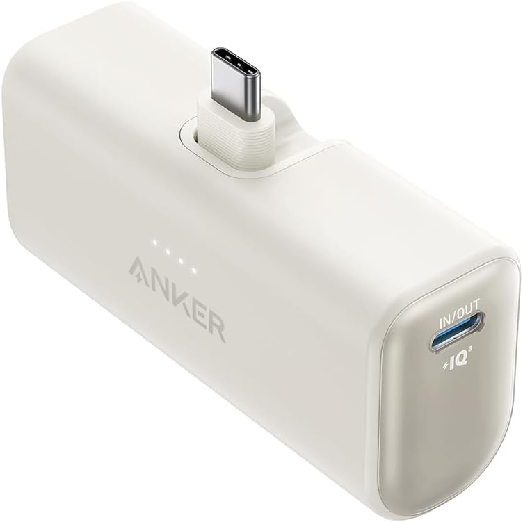 Anker iPhone 16 Portable Charger, Nano Power Bank with Built-in USB C Connector, 5,000mAh Portable Charger 22.5W, for iPhone 16/15 Series, Samsung S22/23 Series, iPad Pro/Air, AirPods, and More - Image 4