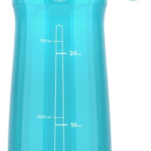 Pogo Plastic Water Bottle with Straw Lid and Carry Handle, Reusable, BPA Free, Dishwasher Safe, Perfect for Travel, School, Outdoors, and Gym | 32oz, 40oz