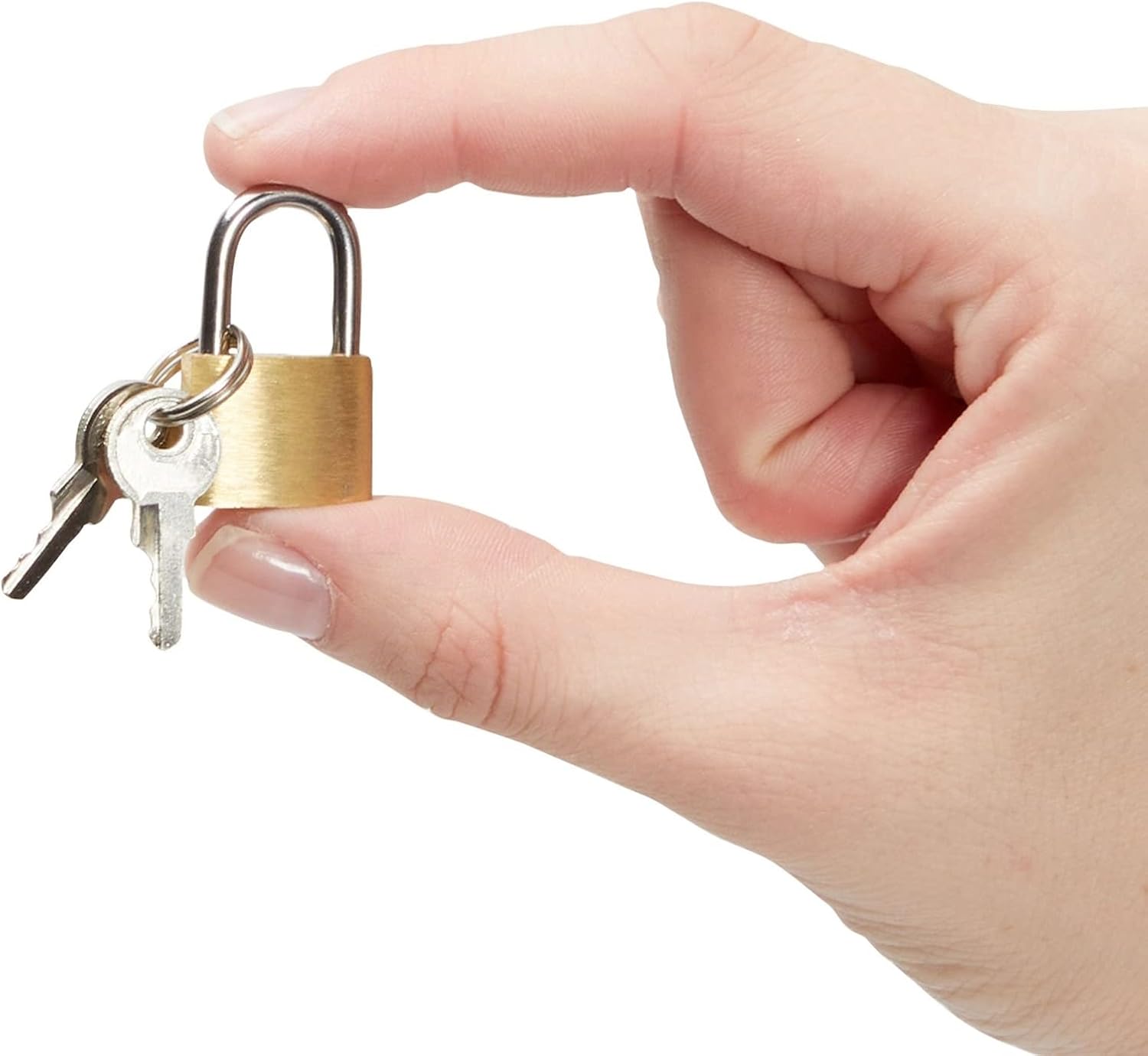 Juvale Luggage Locks with Keys - 12-Pack, 0.7 x 1.2 x 0.25 in, Gold & Silver - TSA Approved Locks for Luggage & Travel Security - Image 8