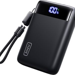 INIU Portable Charger, Smallest 22.5W 20000mAh USB C in & Out Power Bank Fast Charging, PD 3.0+QC 4.0 LED Display Phone Battery Pack Compatible with iPhone 17 16 15 14 Pro Samsung S24 Google iPad etc