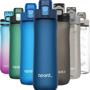 Opard Sports Water Bottles 20/24 Oz BPA Free Leak Proof Tritan Plastic Bottle Flip Top Kids Water Bottle Fast Flow