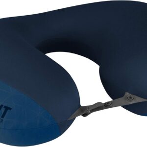 Sea to Summit Aeros Premium Traveller Inflatable Neck Pillow, Navy Blue