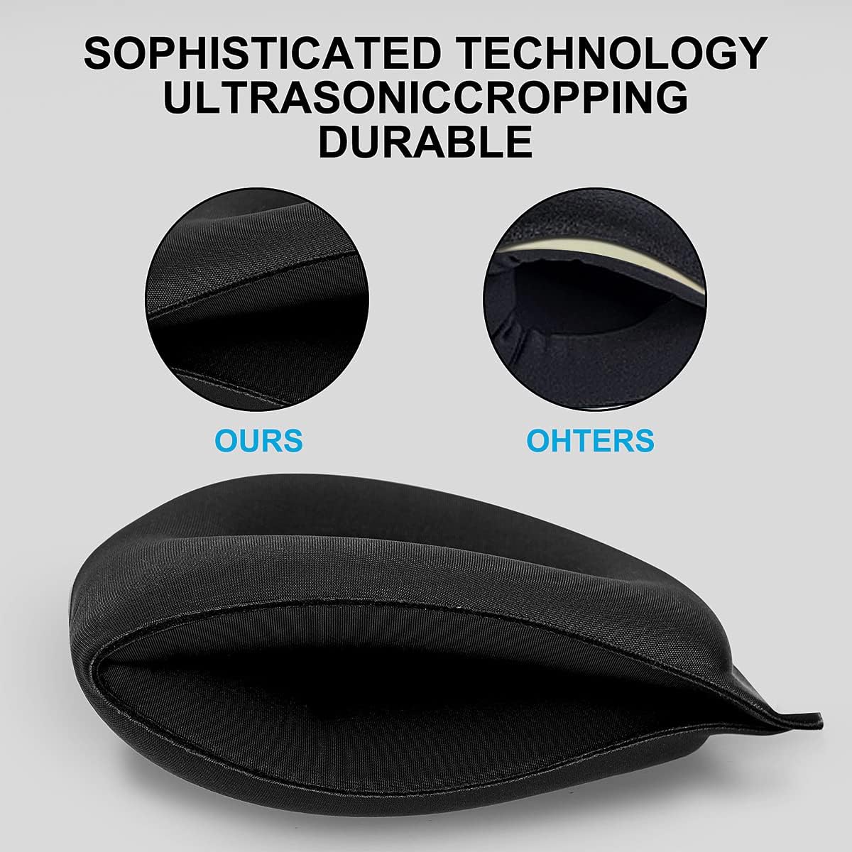 ALASKA BEAR Sleep Mask Women Men with Molded Eye Cups, Well-Contoured 3 D Extra-Plush Soft Memory Foam Blackout Eye Mask Zero Pressure on Eyelids & Eyelashes w Earplugs Set - Silent Night Stars - Image 8