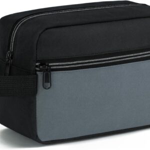 Travel Toiletry Bag - Small Tavel Bag for Toiletries, Cosmetics, Accessories, Gifts - Black