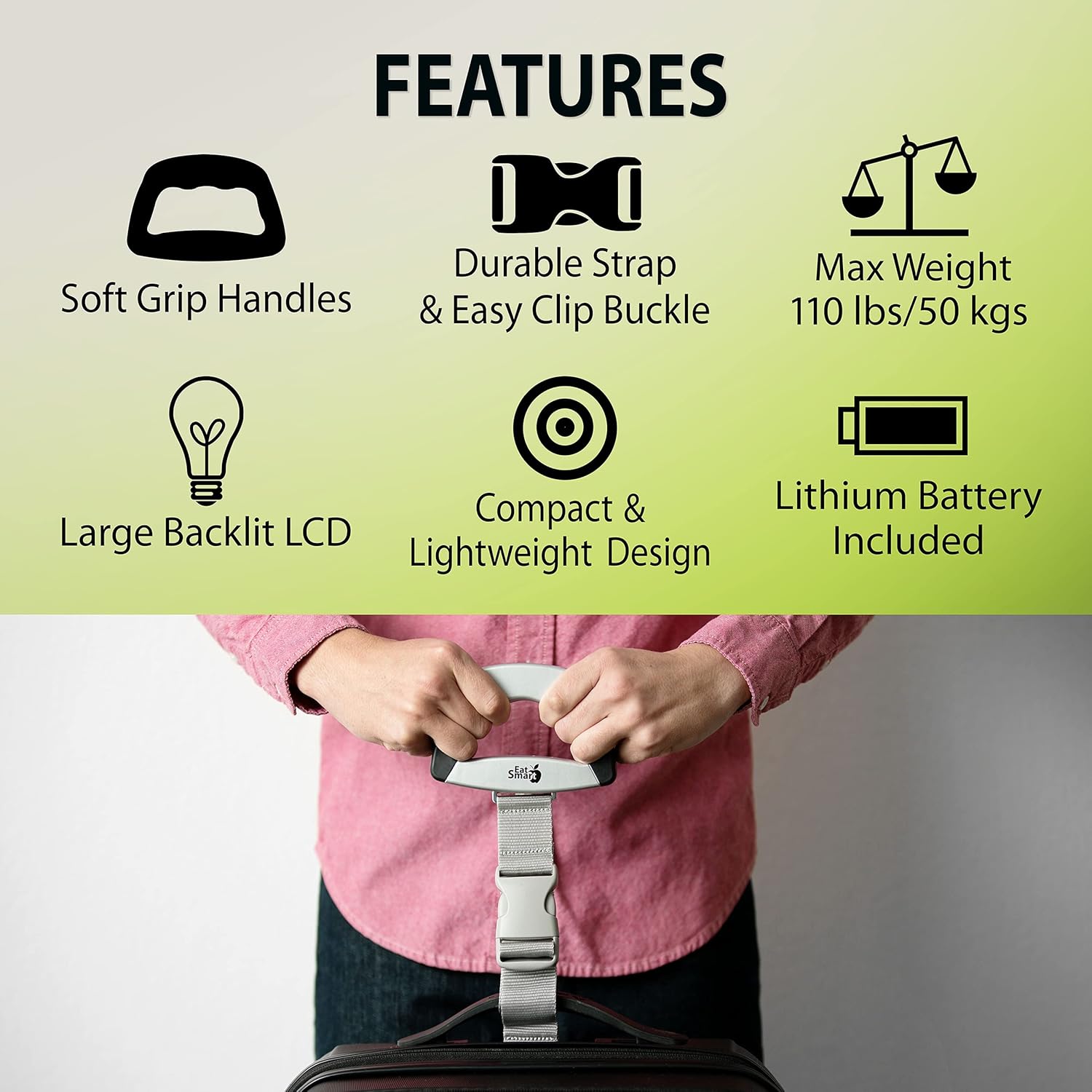 Eat Smart Luggage Scales - Image 2