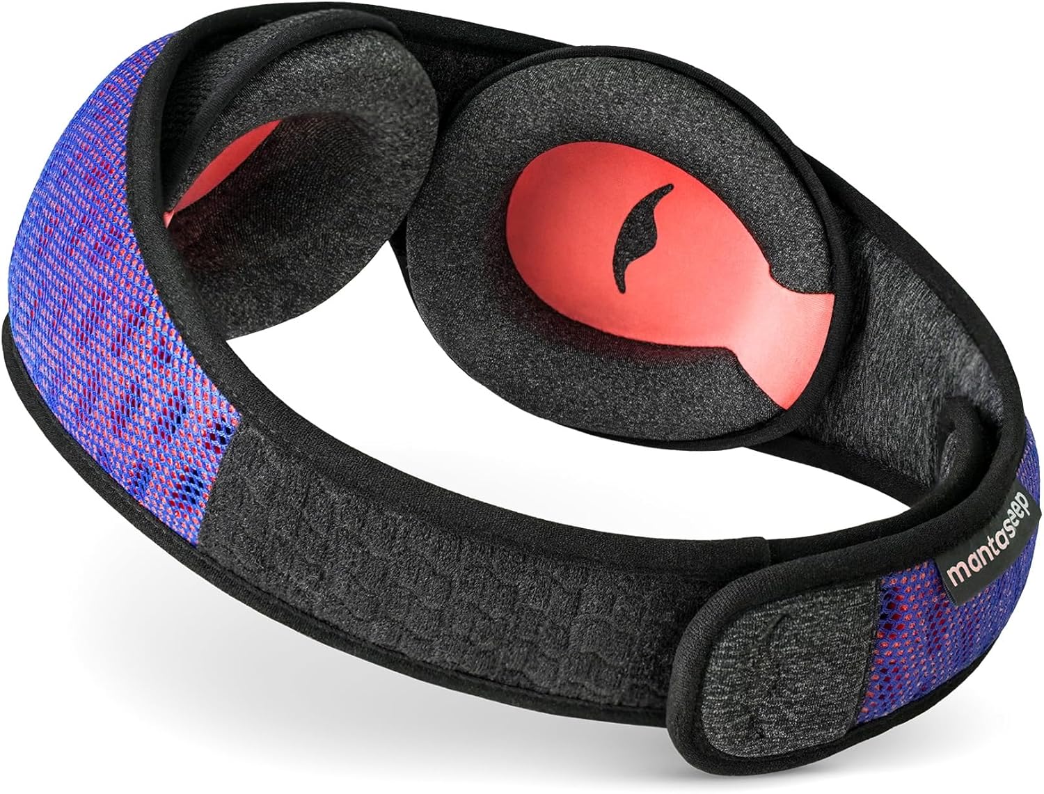 Manta Pro Sleep Mask - 100% Light Blocking Sleep Mask for Side Sleepers, Breathable and Comfortable, Spacious & Zero Pressure for Long Lashes, Perfect for Sleep/Travel/Nap/Shift Work - Image 8