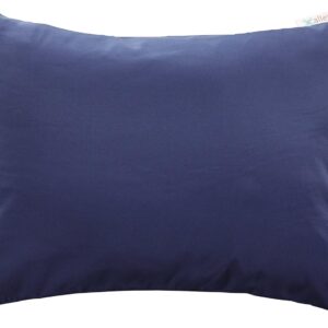AllerEase Ultra Soft Advanced Allergy Protection Machine Washable Durable Zippered Travel Pillow Protector Size 14" x 20" Size Navy