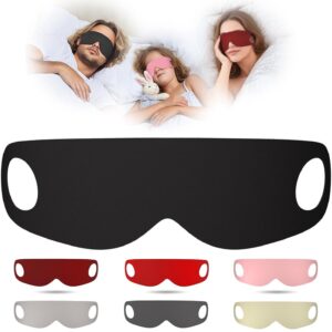 7 Pack Sleep Mask for Women,Men,Kids-Light Blocking Eye Mask and Eye Covers,Breathable Blackout Sleeping Mask,Zero Pressure for All Sleep Positions,Travel & Yoga