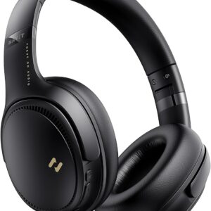 havit Active Noise Cancelling Headphones, Wireless Headphones Over Ear, Foldable Bluetooth 5.3 Over The Ear Headphone, 50H Playtime, HD Stereo Sound, Custom EQ via App for Travel, Office, Home