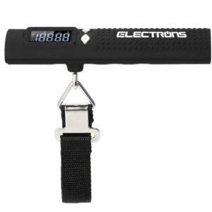 Electrons Rechargeable Digital Luggage Scale - 2600mAh Portable Charger & LED Flashlight
