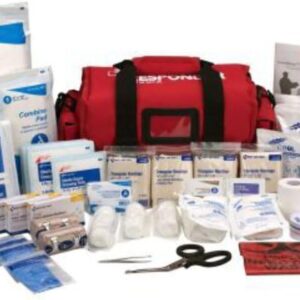 First Aid Only 520-FR All-Purpose First Responder Emergency First Aid Kit for Home, Work, and Travel, 158 Pieces