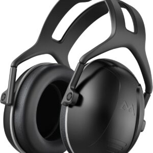 SNR 35dB High Noise Cancelling Ear Muffs, Ear Protection for Mowing, Adult Noise Cancelling Headphones for Autism, Hearing Protection Ear Muffs for Noise, Noise Reduction Earmuffs for Shooting,Mowing