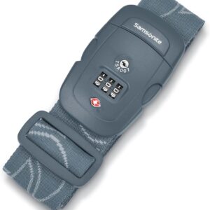 Samsonite 3-Dial Combination Lock, TSA Approved Travel Lock, State Blue