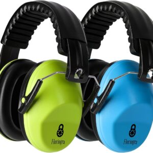 2 Pack Noise Canceling Headphones for Kids, Kids Ear Protection Earmuffs for Autism, Toddler, Children, Noise Cancelling Sound Proof Earmuffs/Headphones for Concerts, Air Shows, Fireworks