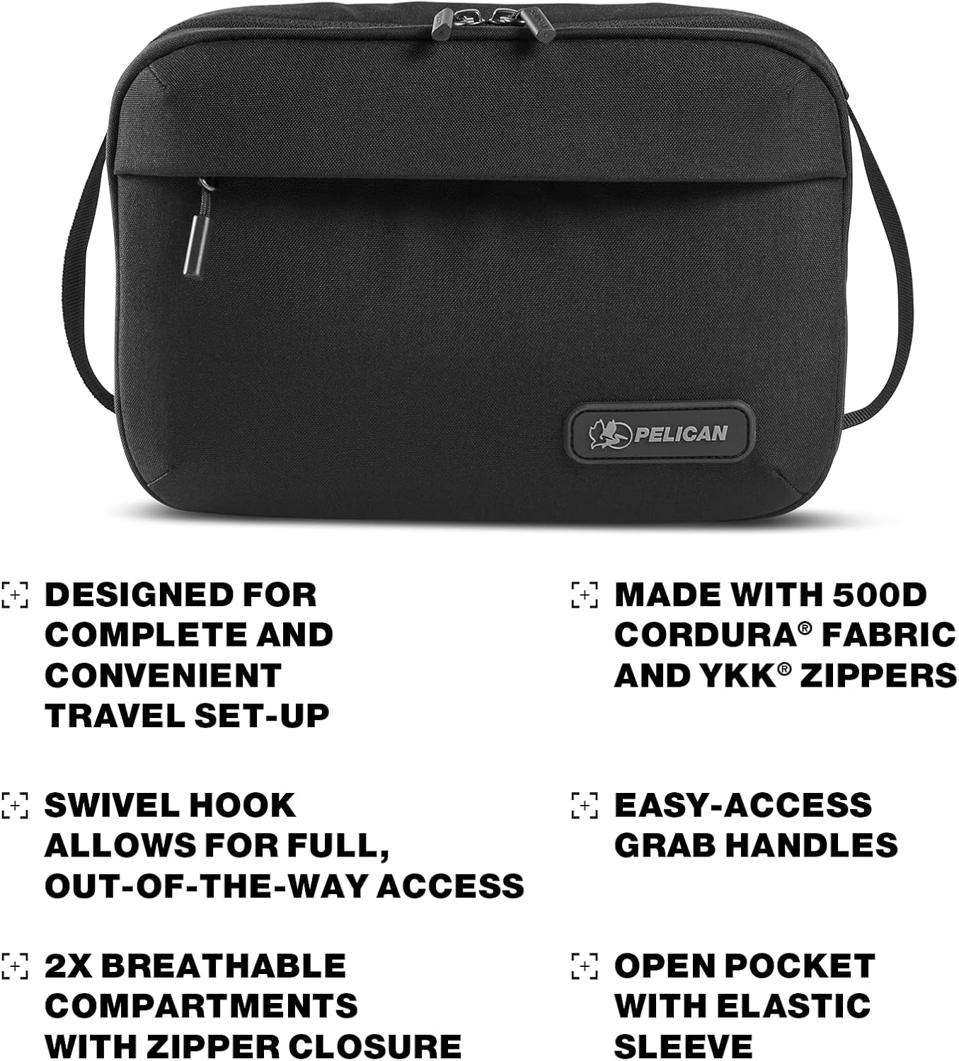 Pelican ModPak Toiletry Bag (Black) - Image 5