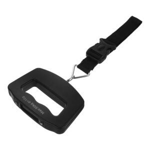 Digital Luggage Scale with Large Webbing Hook and Handle, Portable Travel Bag Weight Scale for Suitcases and Packages with LCD Display