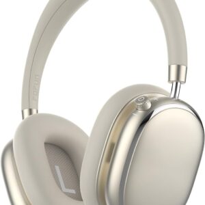 NC95 Hybrid Active Noise Cancelling Headphones with Knob Control, 120H Playtime Over Ear Headphones Wireless Bluetooth 6.0, App Control, Hi-Res Audio, Comfort Fit, Clear Calls for Travel/Workout