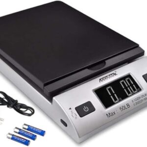 Accuteck 8250 High Accuracy Digital Shipping Scale and Postal Scale, 0.1oz Precision, 50Lb