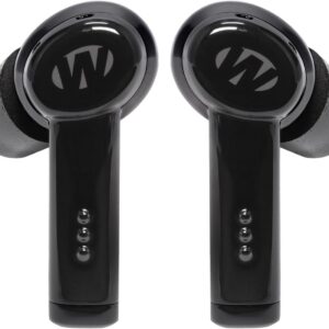 Walker's Disrupter Bluetooth Earbuds - Hunting Range Shooting Active Lifestyle Ear Protection Hearing Enhancement Noise-Cancelling Rechargeable Wireless Electronic Earbuds
