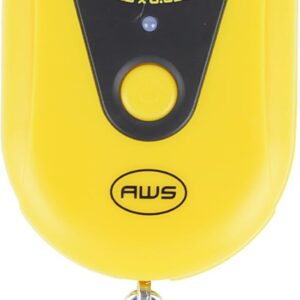 American Weigh Scales Yellow Digital Hanging Scale, Adjustable Strap Lightweight AMW-SR-20-44lb by 0.02 LB