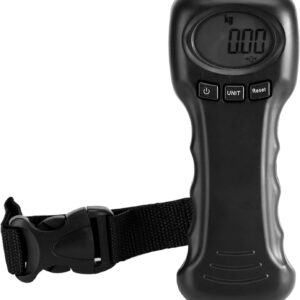 Luggage Scale, 50kg/110lb Portable Travel Hanging Luggage Scale, Auto Lock Reading After Weighing, Convenient to Read and Record The Data