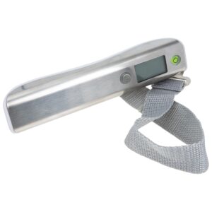 Digital Luggage Weight Scale with Tape Measure Portable Electronic Travel Luggage Scale for Suitcase Weighing to 50kg for Travel and Shipping
