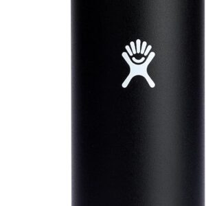 Hydro Flask Water Bottle - Insulated Stainless Steel - Non Spill, Leakproof in 24 Oz Black