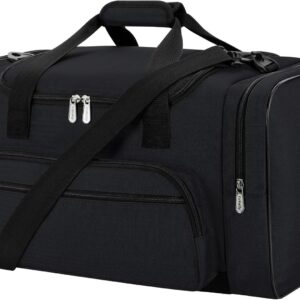Sports Duffel Bag 20 inch for Travel Gym - Black