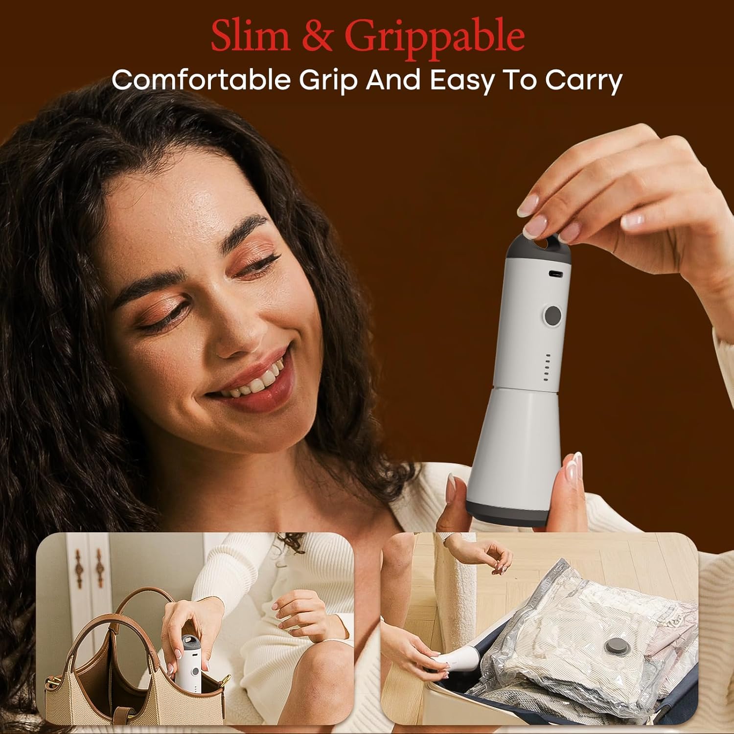 Vacuum Bags for Travel with Rechargeable air Pump, Carry-on Size Compression Packing Bags for Luggage and Suitcase, Space Saver for Clothes and Clothing 15 Combo Travel Size - Image 6