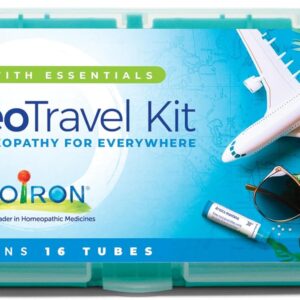 Boiron Homeotravel Travel First Aid Kit with Homeopathic Medicines - Filled Case (16 Tubes)