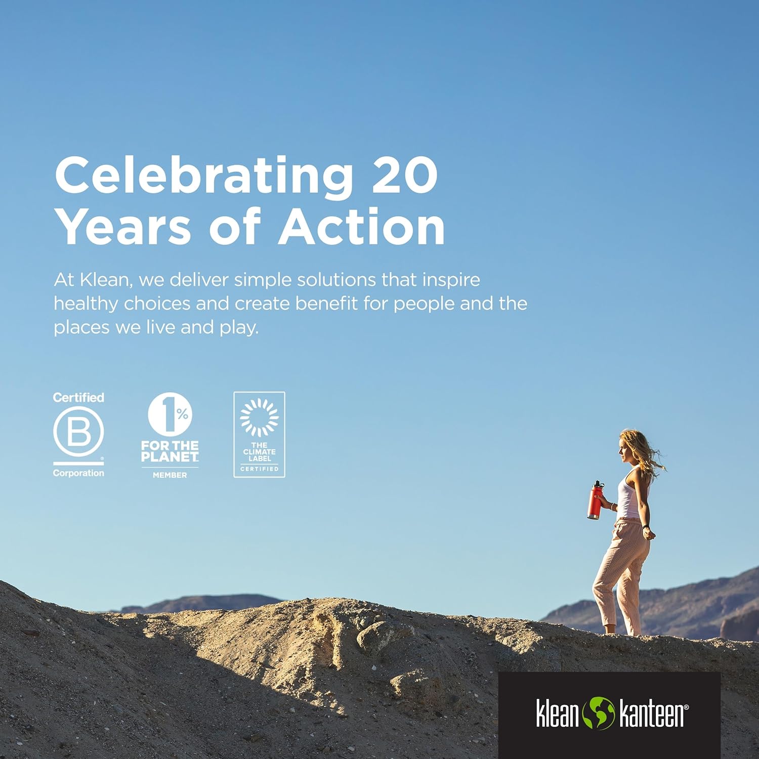 Klean Kanteen TKWide Insulated Water Bottle with Twist Cap - Reusable Travel Water Bottle with Stainless Steel Straw - Perfect for Sports & the Office - Black, 20 oz - Image 7