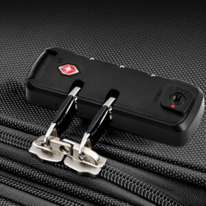 TSA Suitcase Lock with Combination Code, 3 Digit Combination Lock for Air Travel, TSA Approved Luggage Locks for Suitcases, Bags and More