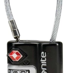 Samsonite Travel Sentry 3-dial Combination Cable Lock, Black, One Size