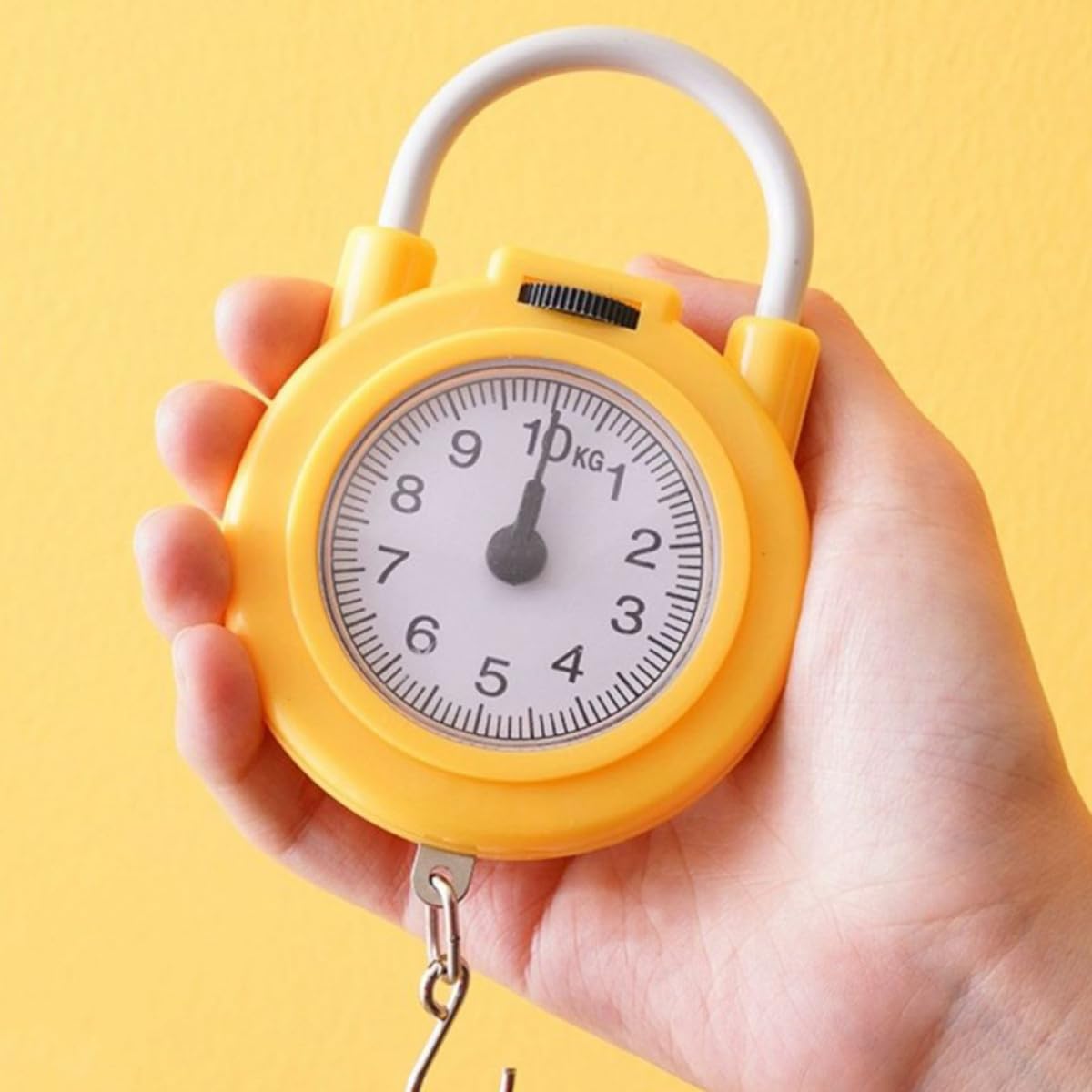 BESTYASH 2pcs Mini Spring Digital Hanging Scale with Hook Portable Small Luggage Weight Scale for Travel and Household Use - Image 6