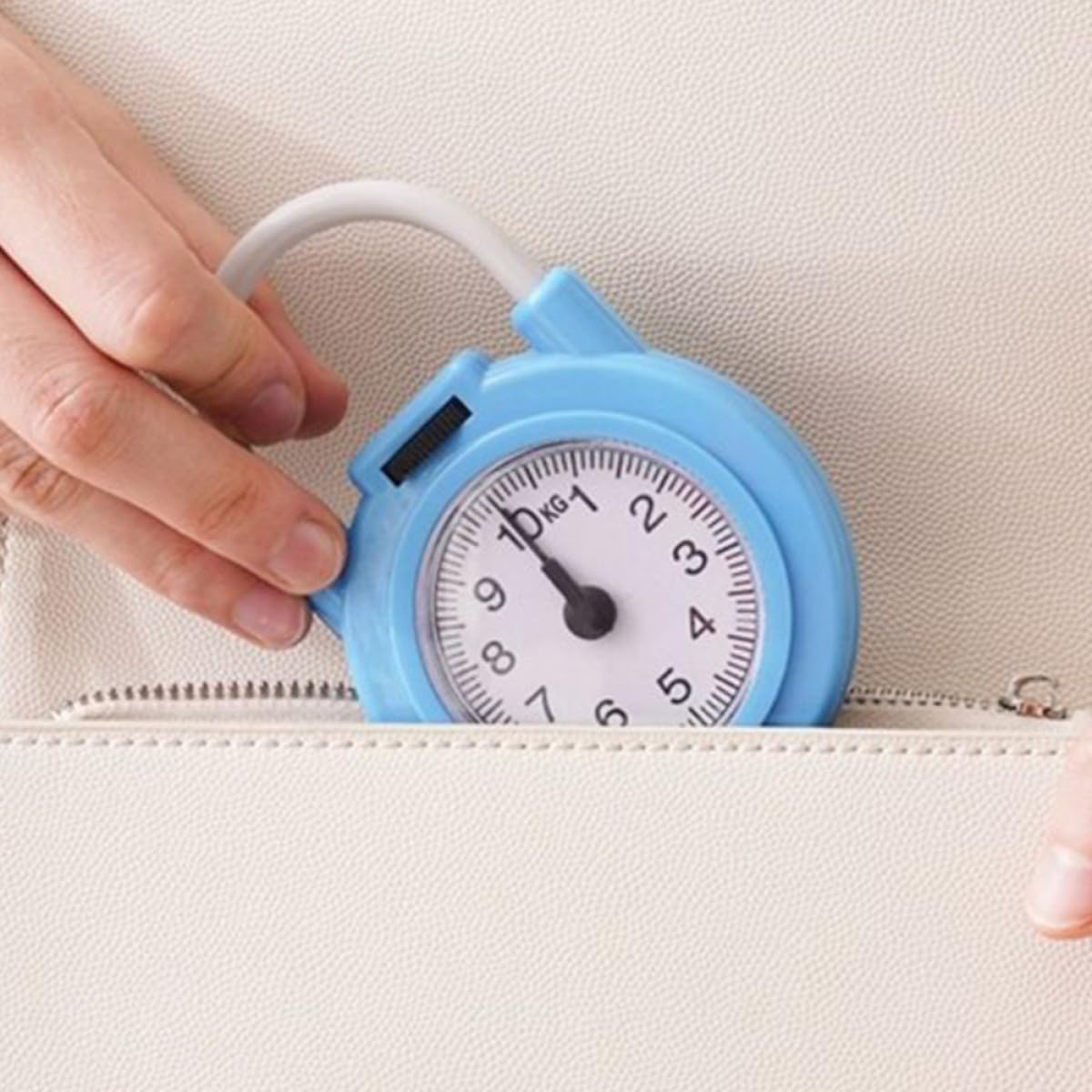 BESTYASH 2pcs Mini Spring Digital Hanging Scale with Hook Portable Small Luggage Weight Scale for Travel and Household Use - Image 9