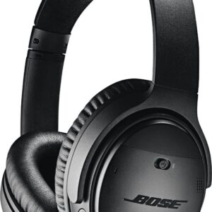 Bose QuietComfort 35 (Series II) Wireless Headphones, Noise Cancelling - Black (Renewed)