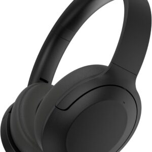 GU-DI Active Noise Cancelling Headphones, Wireless Bluetooth Over Ear Headphones, Hi-Res Audio, Deep Bass, with mic, Foldable Lightweight Headset, Suitable for Travel Home Office Gym Cellphone PC