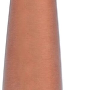 Insulated Water Bottle - On-The-Go Refillable Stainless Steel Water Bottles For Adults, Reusable Thermos Travel Tumbler With Leak-proof Lid For Hot & Cold Beverages (17Oz. Copper Peach)