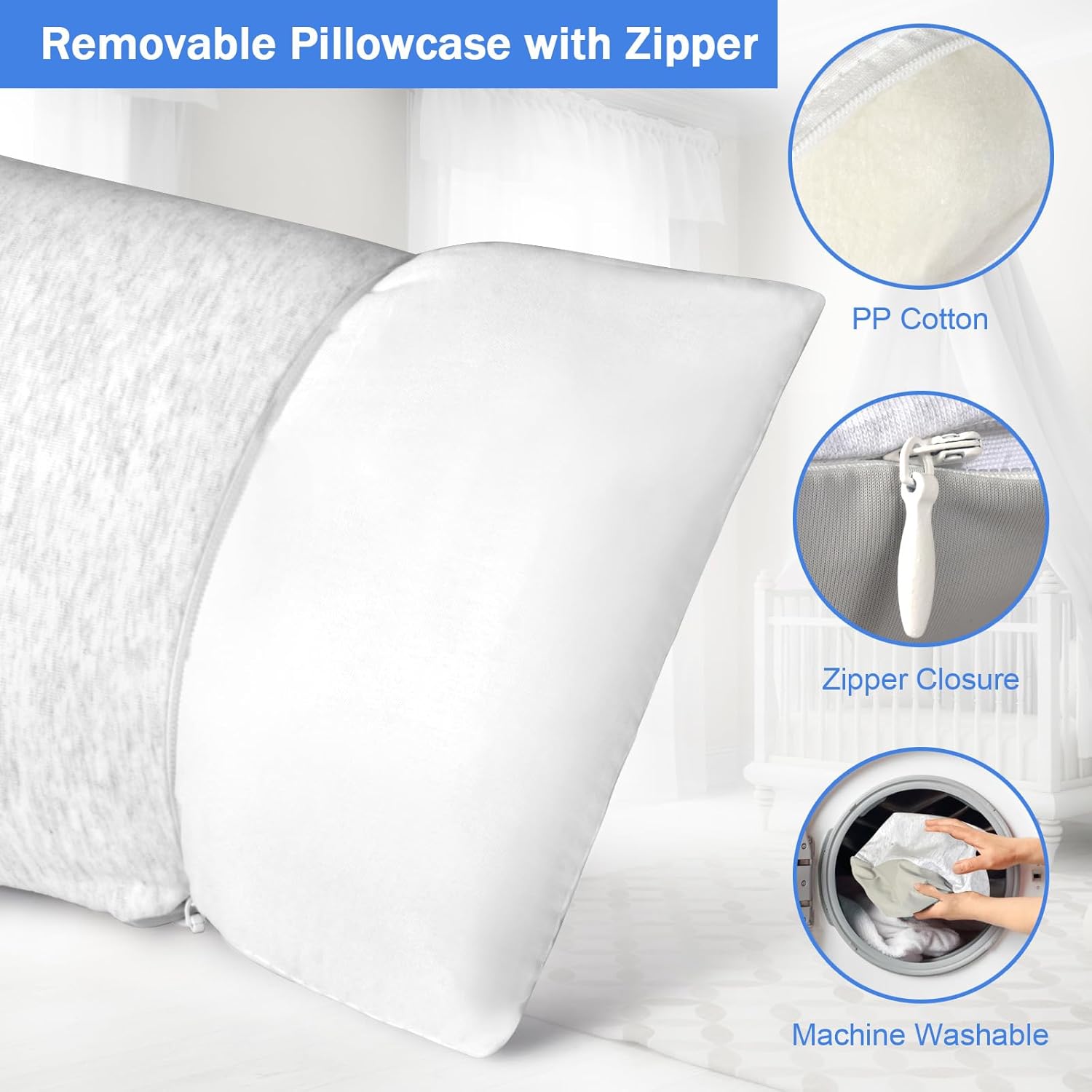 Zelimun 2 Pack Tiny Pillows (11"x7") – Dual-Sided Cooling & Cotton Fabric Small Travel Pillows, Portable Mini Cushions for Sleeping, Office Naps, Car, Pets & Travel Use - Image 5