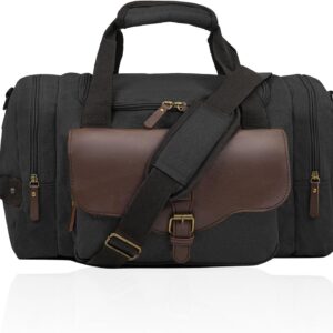 22L Lightweight Travel Duffle Bag - Approved Under Seat Carry-On, Multi-Pocket Weekender Gym Bag with Adjustable Straps, Unisex Overnight Bag for Men & Women