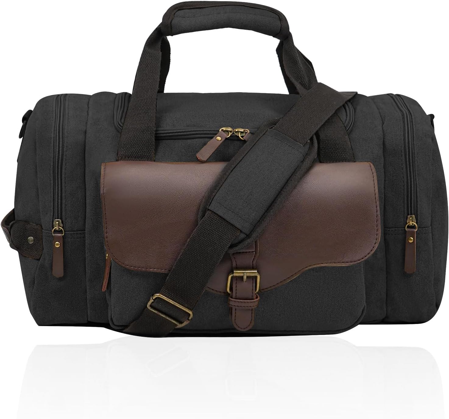 22L Lightweight Travel Duffle Bag - Approved Under Seat Carry-On, Multi-Pocket Weekender Gym Bag with Adjustable Straps, Unisex Overnight Bag for Men & Women