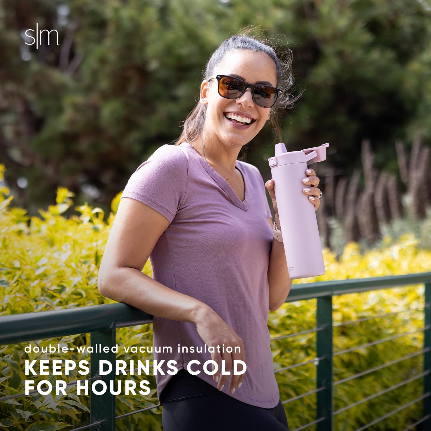 Simple Modern Filtered Water Bottle | Insulated Stainless-Steel Carbon Filter Travel Water Bottles | Reusable for Clean Drinking Water On The Go | 34oz, Midnight Black - Image 7