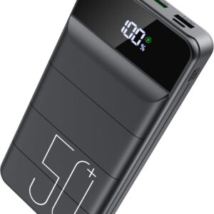LOOPEAK Power Bank 50000mAh 22.5W Fast Charging Portable Charger, USB C Quick Charge with 3 Outputs & 2 Inputs, LED Display, Huge Capacity External Cell Phone Battery Pack for iPhone, Samsung, iPad