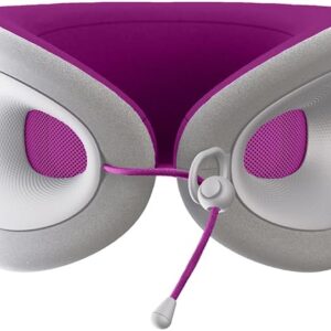 Cabeau Travel Essential Neck Pillow - Fits Most Neck Sizes (11-21 inches) - Evolution X Three Ways to Adjust for Ultimate Comfort on Long Flights (Amethyst)