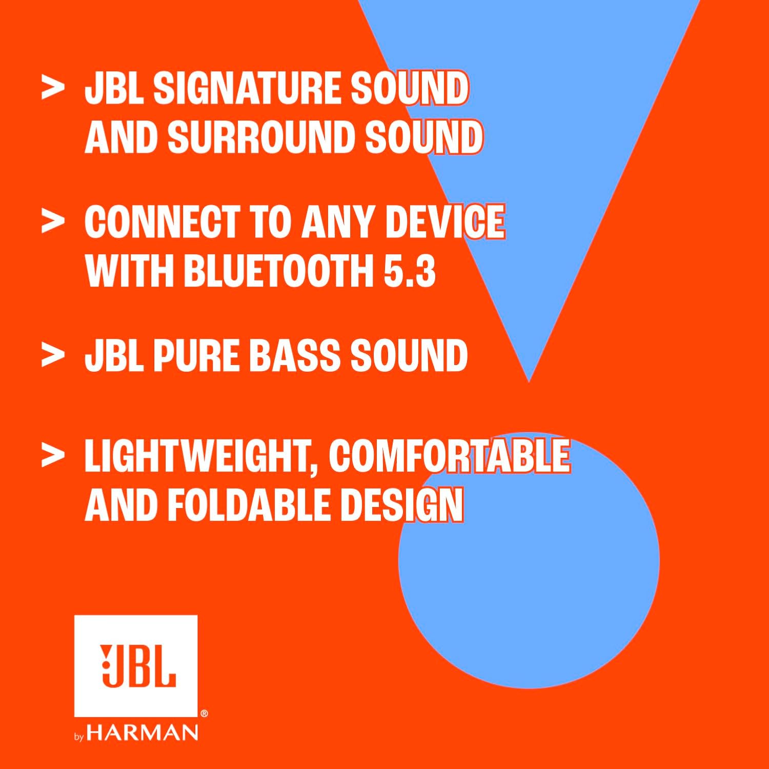 JBL Live 670NC - Wireless On-Ear Headphones with Adaptive Noise Cancelling with Smart Ambient, Up to 65H Battery Life with Speed Charge, Lightweight, Comfortable and Foldable Design (White) - Image 6