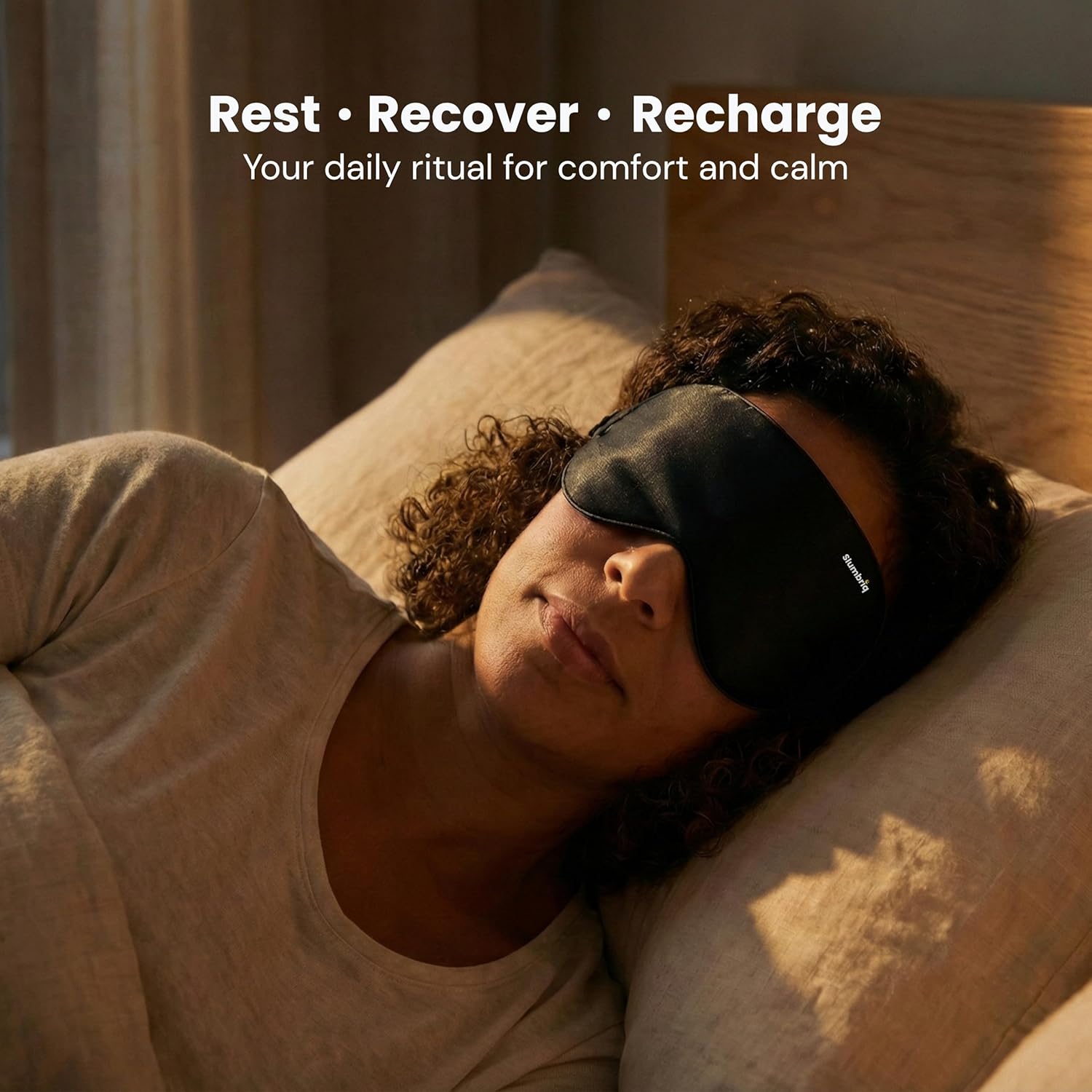 Cooling Eye Mask for Sleeping – Reusable Hot & Cold Gel Eye Mask with Adjustable Strap, Wide Coverage Sleep Eye Mask for Relaxation, Travel & Eye Comfort - Image 9