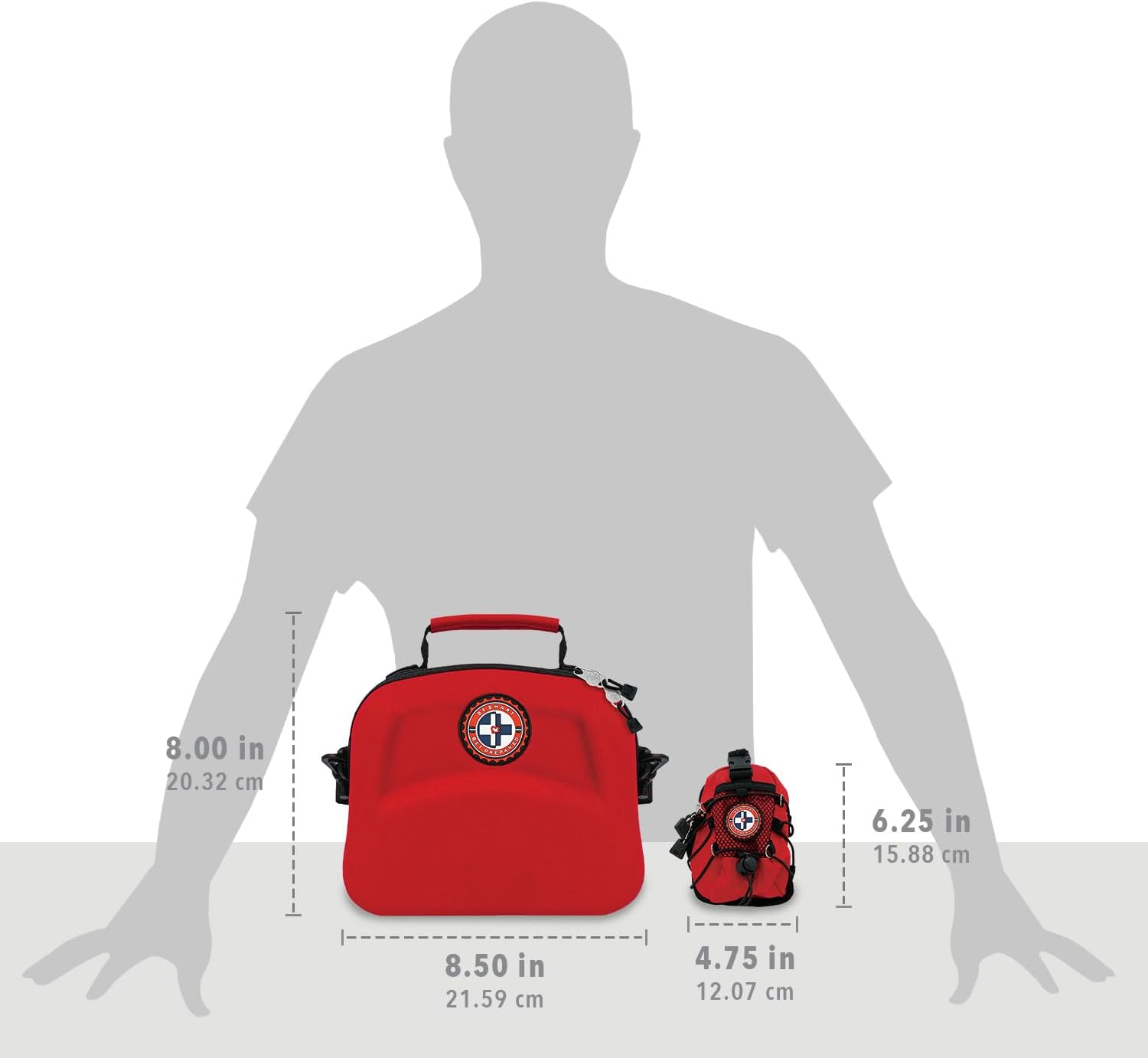 Be Smart Get Prepared 398pc Emergency First Aid Kit + BONUS Mini Kit included - Ideal for Office, Home, Car, School, Emergency, Survival, Camping, Hunting, Boating and Sports, FSA HSA eligible. - Image 7