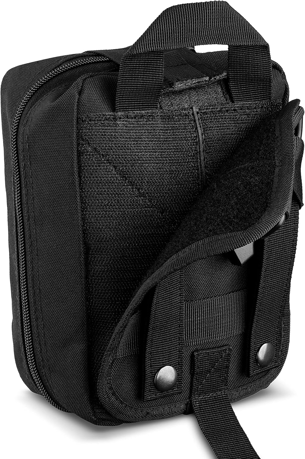 Scherber Premium IFAK Kit Trauma Pack | HSA/FSA Approved | Fully Stocked MOLLE Pouch w/CAT Tourniquet, HyFin Chest Seal, & Israeli Bandage | Trauma Kit for Gunshot, Bleeding, Major Wound Care (Black) - Image 8